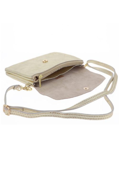 Pochette en cuir bandoulière amovible – Image 2