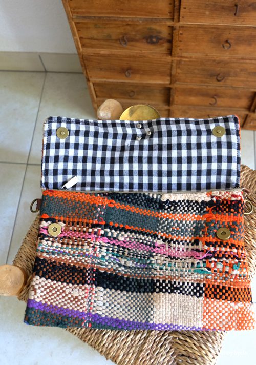 Pochette berbère colorée boucle ronde – Image 4